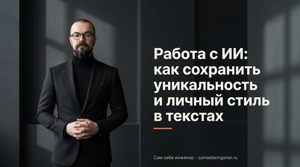 Работа с ИИ: как сохранить уникальность и личный стиль в текстах