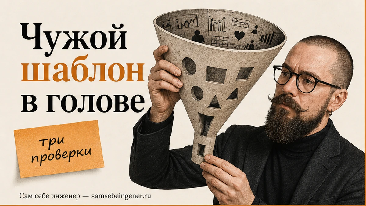 Эксперт копирует чужой шаблон личного бренда и теряет доверие аудитории, Никита Куликов, личный бренд, сам себе инженер