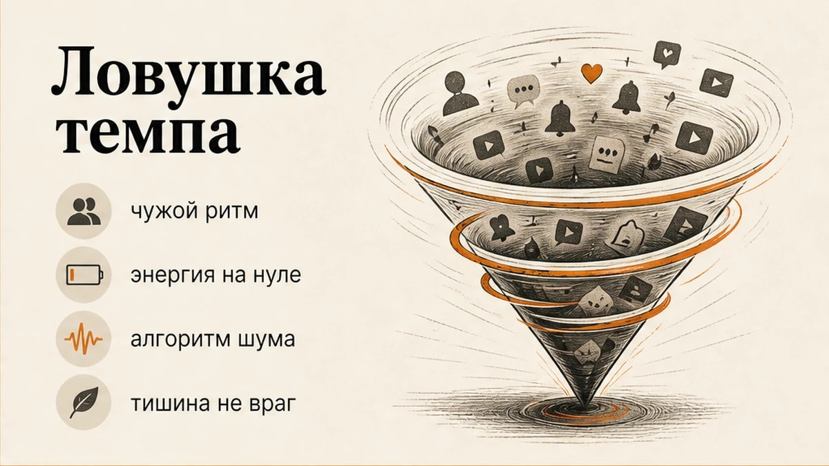 Инфографика: почему эксперт теряет силы, подстраиваясь под чужой темп