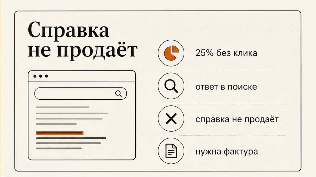 Инфографика: почему справочный контент перестал привлекать клиентов эксперта