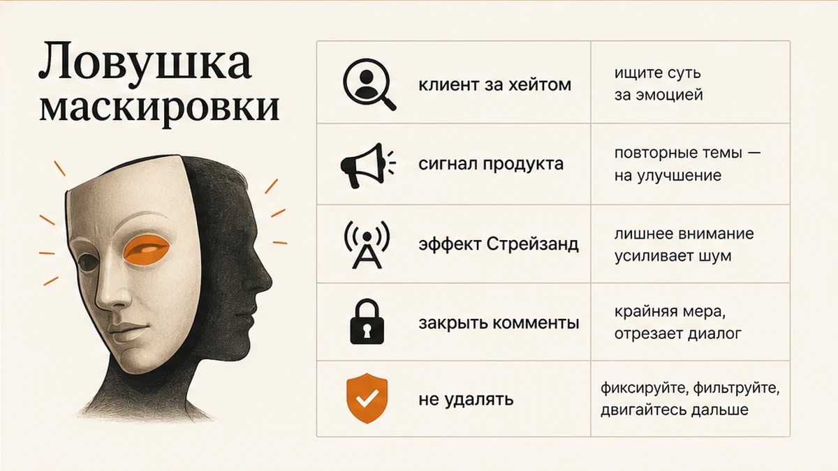 Сравнение ловушки: когда эксперт принимает клиента за хейтера и теряет сигнал