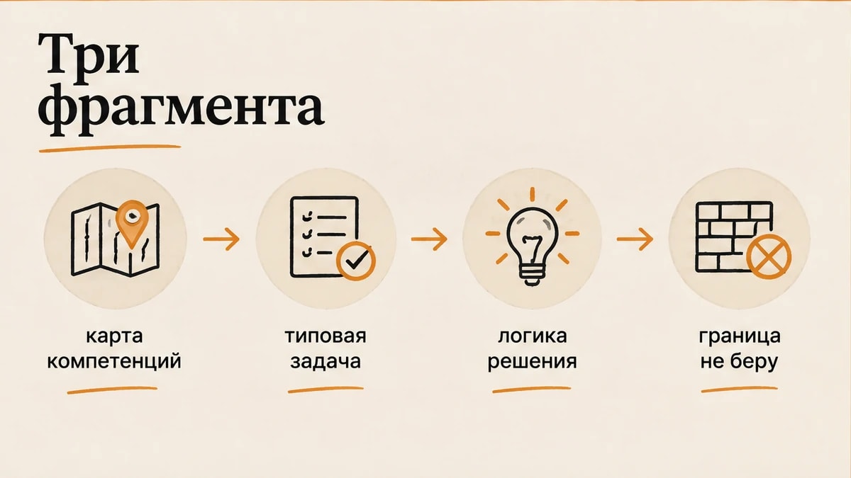 Схема инвентаризации: три проверяемых фрагмента практики для старта бренда