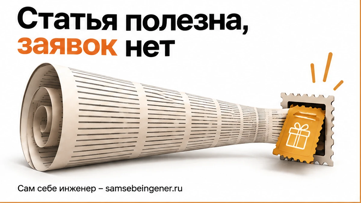 Лонгрид эксперта снимает возражения, а оффер услуги ставят в конец текста, Никита Куликов, личный бренд, сам себе инженер
